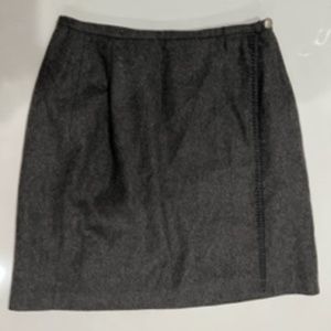 Eddie Bauer Wool Skirt - Size 8 - Gray
